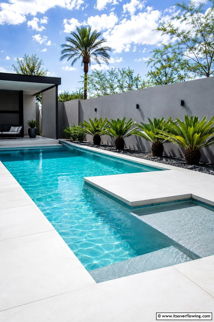 Vertical Garden Pool - 30 Small Pool Ideas for Compact Outdoor Living Spaces