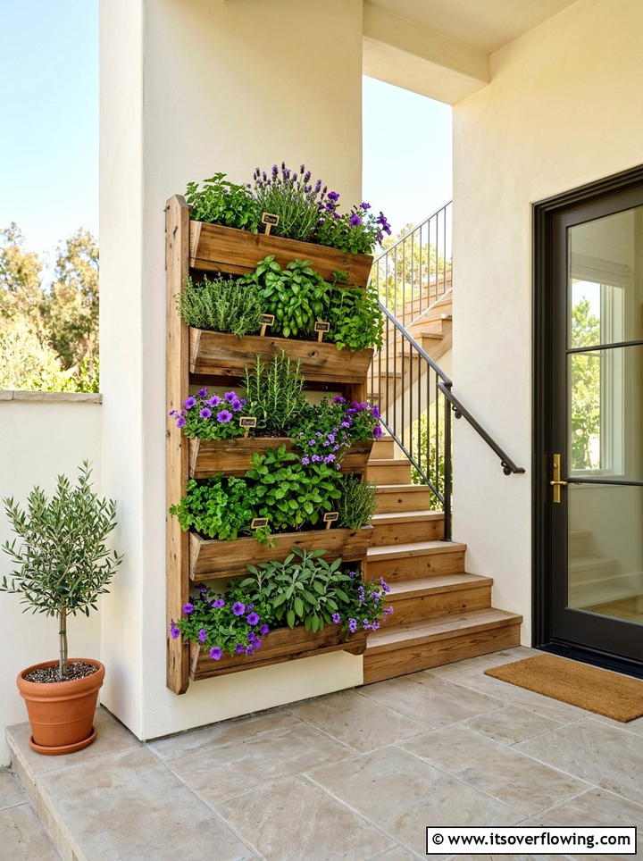 Vertical Garden Porch - 25 front porch decor ideas for spring