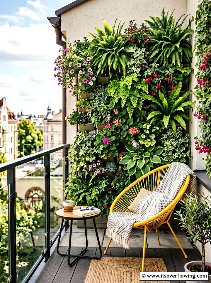 Vertical Garden Reading Spot - 25 garden design ideas for reading nooks