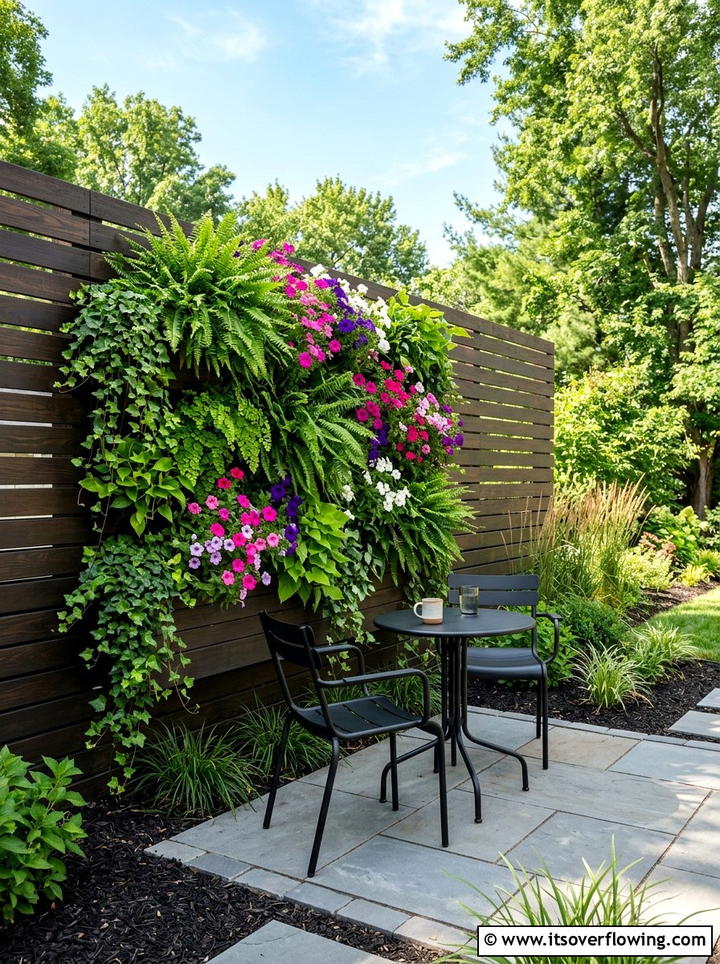 Vertical Garden Wall - 25 creative garden ideas