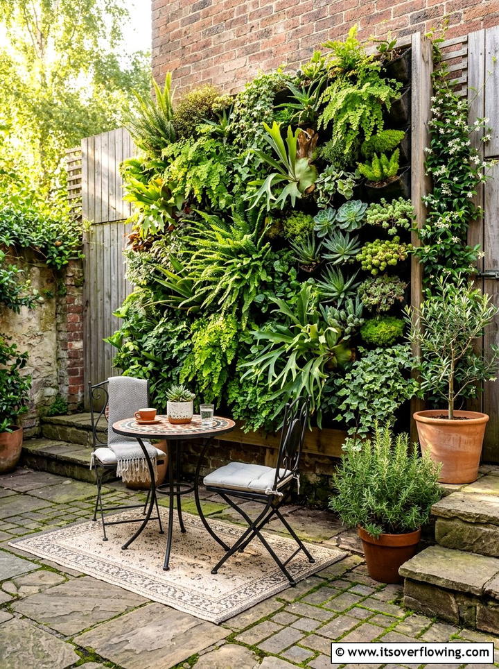 Vertical Garden Wall - 25 garden design ideas with privacy screens