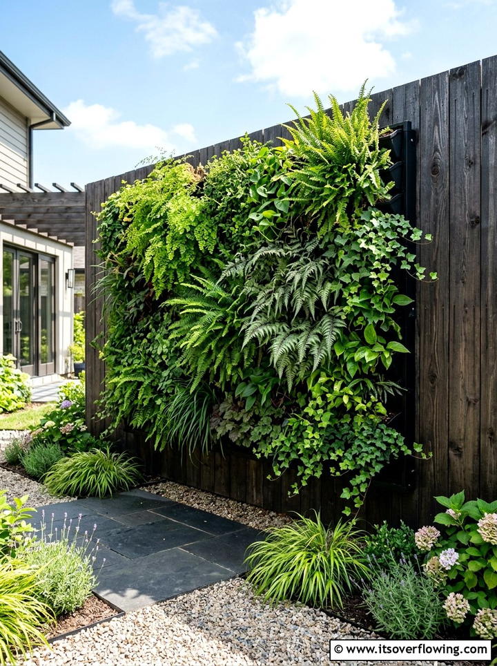 Vertical Garden Wall - 25 small garden ideas for backyard