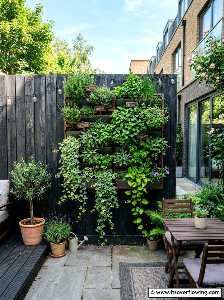 Vertical Garden Wall Planter - 25 garden ideas with planter boxes