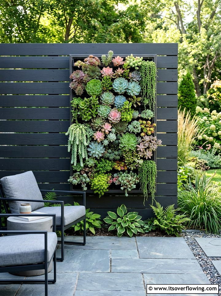 Vertical Garden Window - 25 garden decor ideas with old windows
