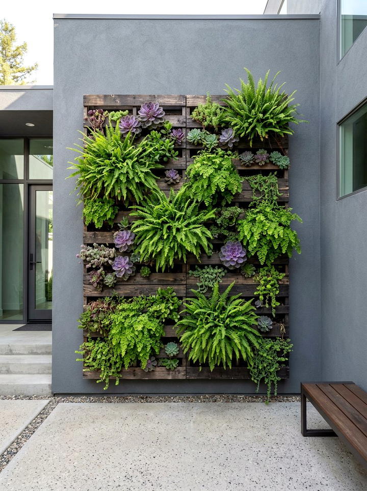 Vertical Garden - 25 backyard decorating ideas diy