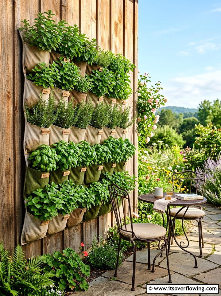 Vertical Herb Gardens - 25 backyard ideas for year round use