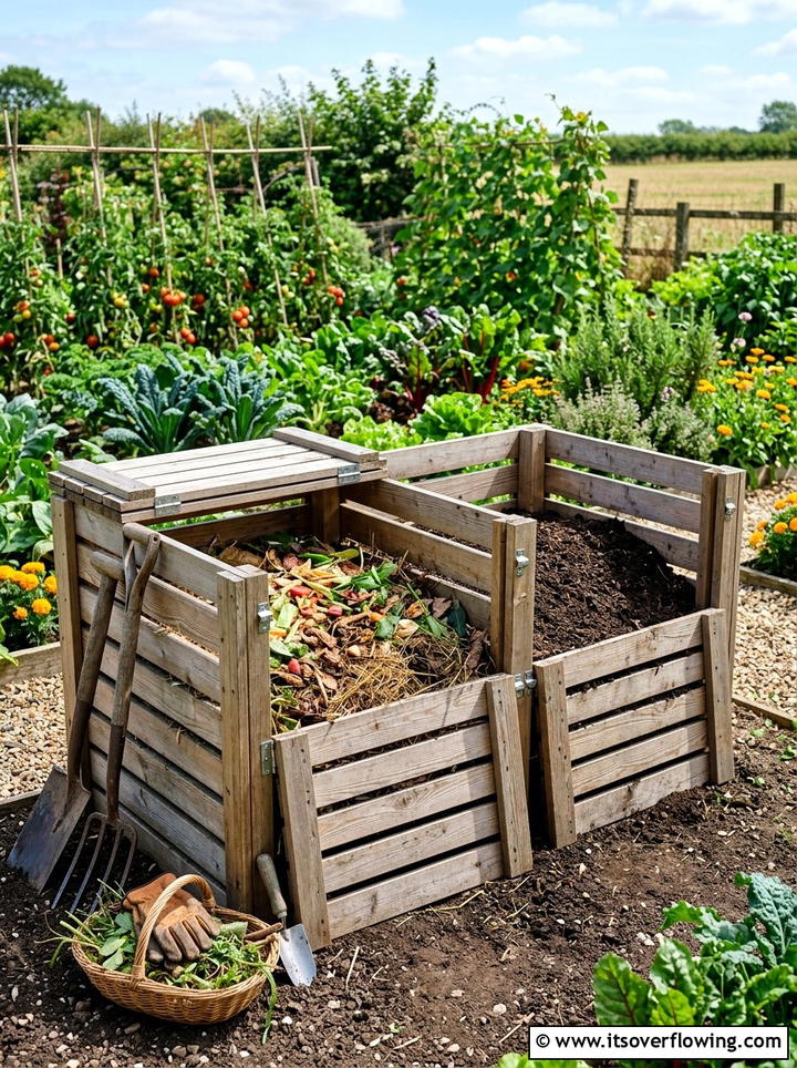 Vertical Herb Planter - 25 garden design ideas for low budget projects