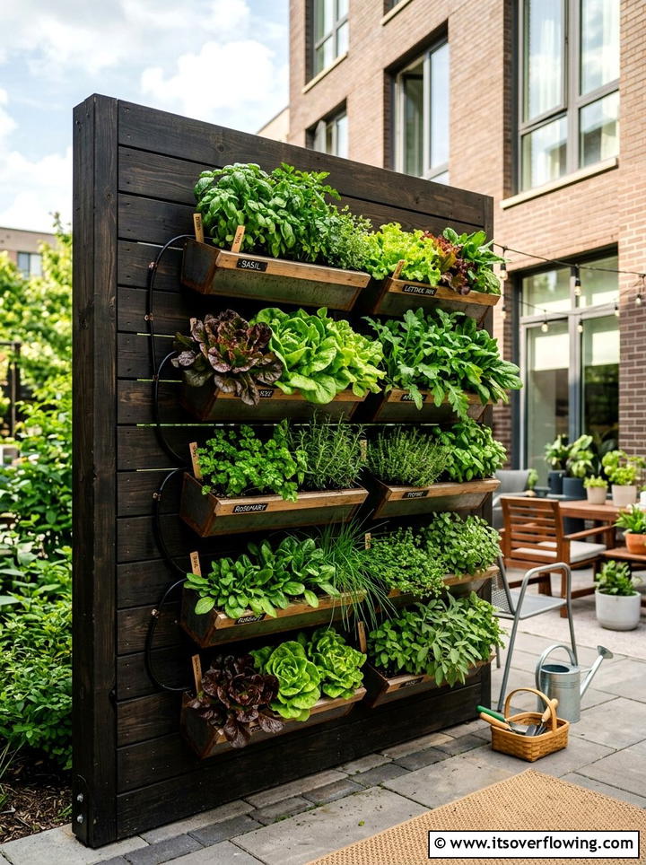 Vertical Vegetable Garden - 25 garden ideas with vegetables