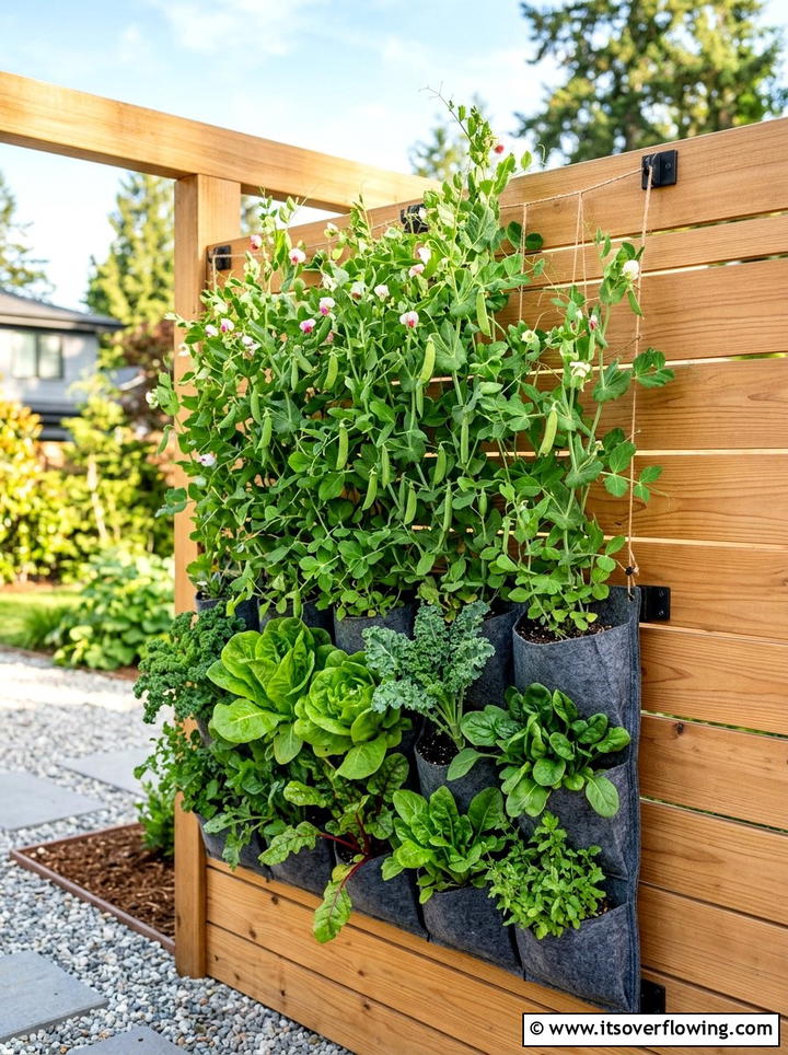Vertical Vegetable Garden - 25 small garden ideas with vegetables