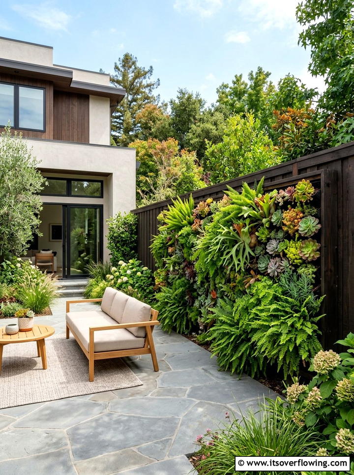 Vertical Wall Garden - 25 garden ideas for modern homes