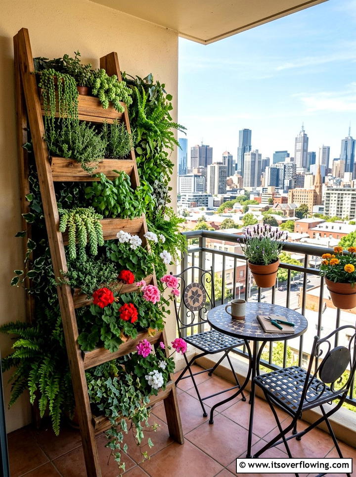 Vertical garden wall - 25 garden ideas for rental homes