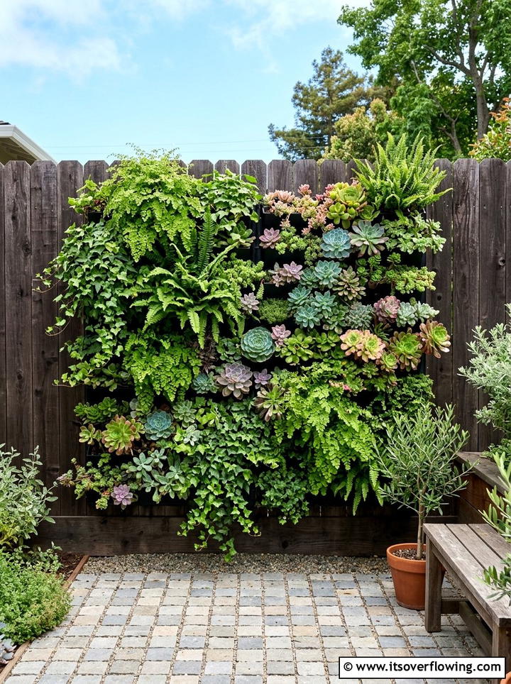 Vertical garden wall - 25 garden design ideas for backyard spaces