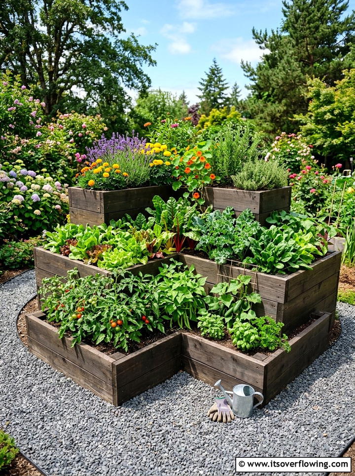 Vertical wall garden - 25 garden ideas for corner spaces