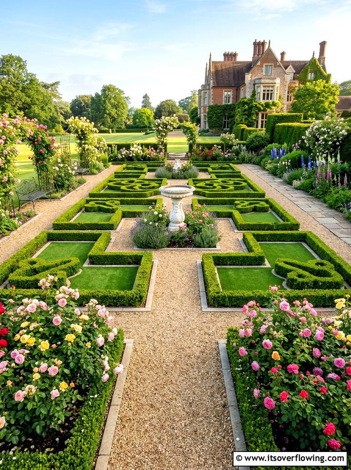 Victorian Garden Landscape - 25 small garden ideas with artificial turf