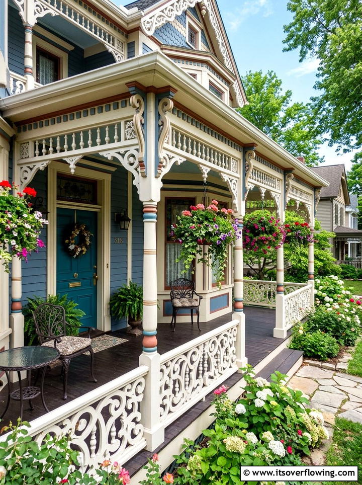 Victorian Porch Railing - 25 front porch ideas for year round style