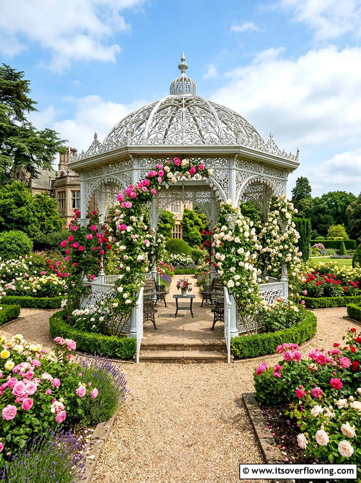 Victorian Style Gazebo - 25 garden ideas with gazebo