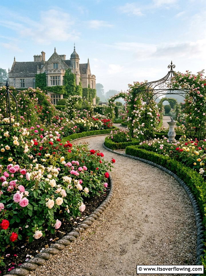Victorian rope edging - 25 garden ideas with garden edging