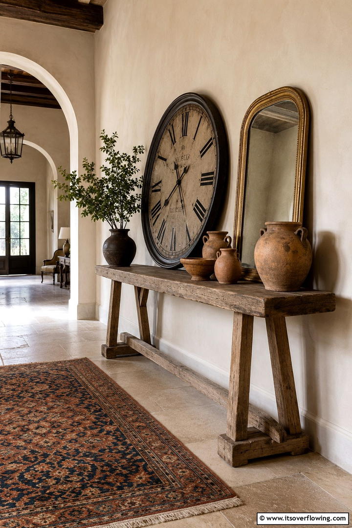Vintage Accessories Charm - 30 Rustic Interior Design Ideas for Cozy Living Spaces