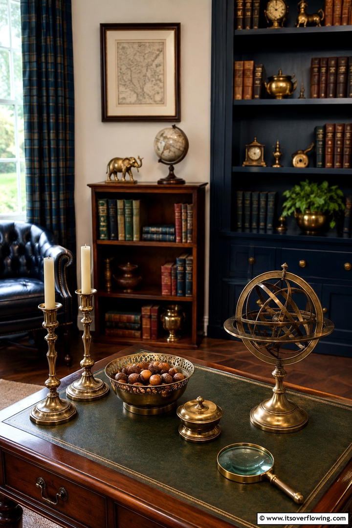 Vintage Brass Objects - 50 Fall Decor Trends 2025 to Inspire Seasonal Style