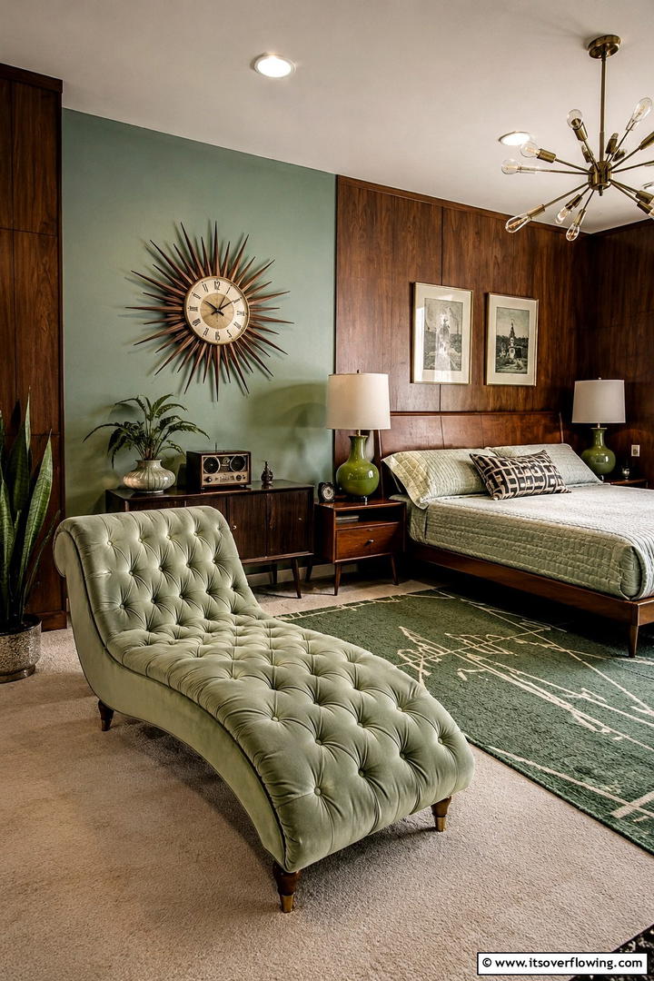Vintage Charm in Sage Green - 30 Sage Green Bedroom Ideas for Serene Modern Spaces