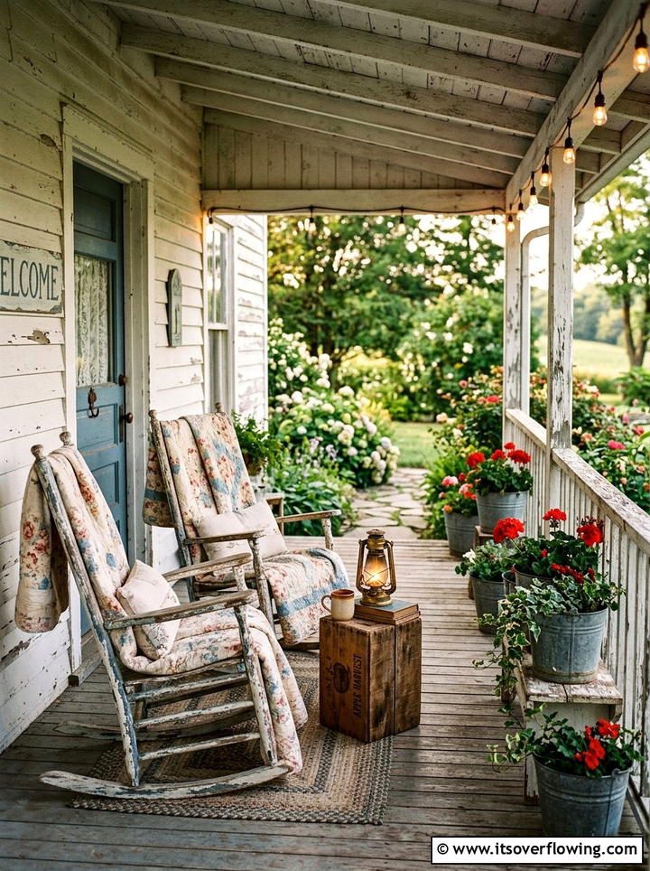 Vintage Front Porch Decor - 25 front porch decor ideas with rocking chairs