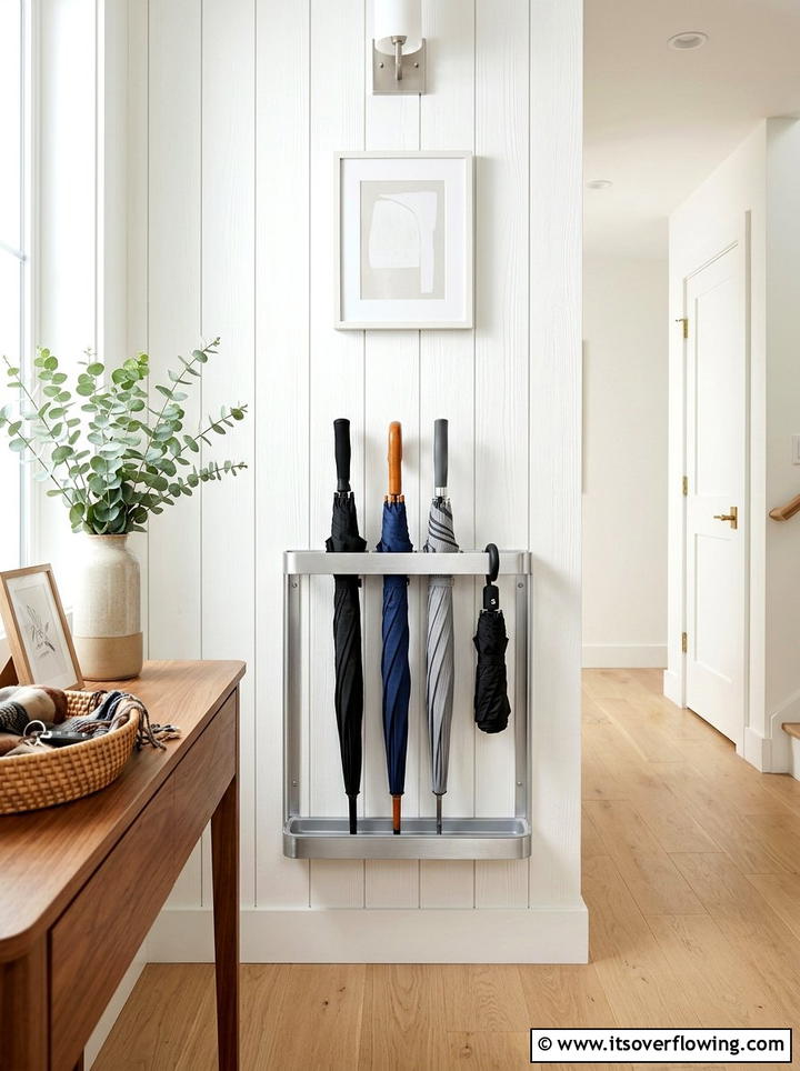 Wall Mounted Umbrella Rack - 25 front porch ideas with umbrella stand
