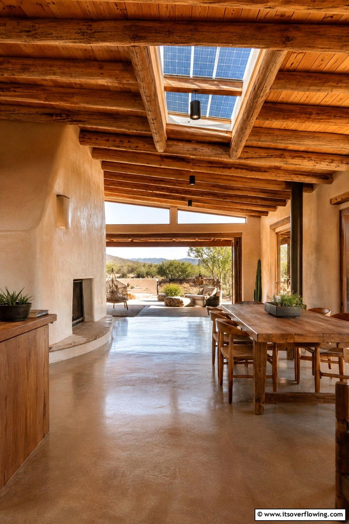 Warm Ambient Lighting - 30 Southwest Interior Design Ideas for Warm, Bold Spaces