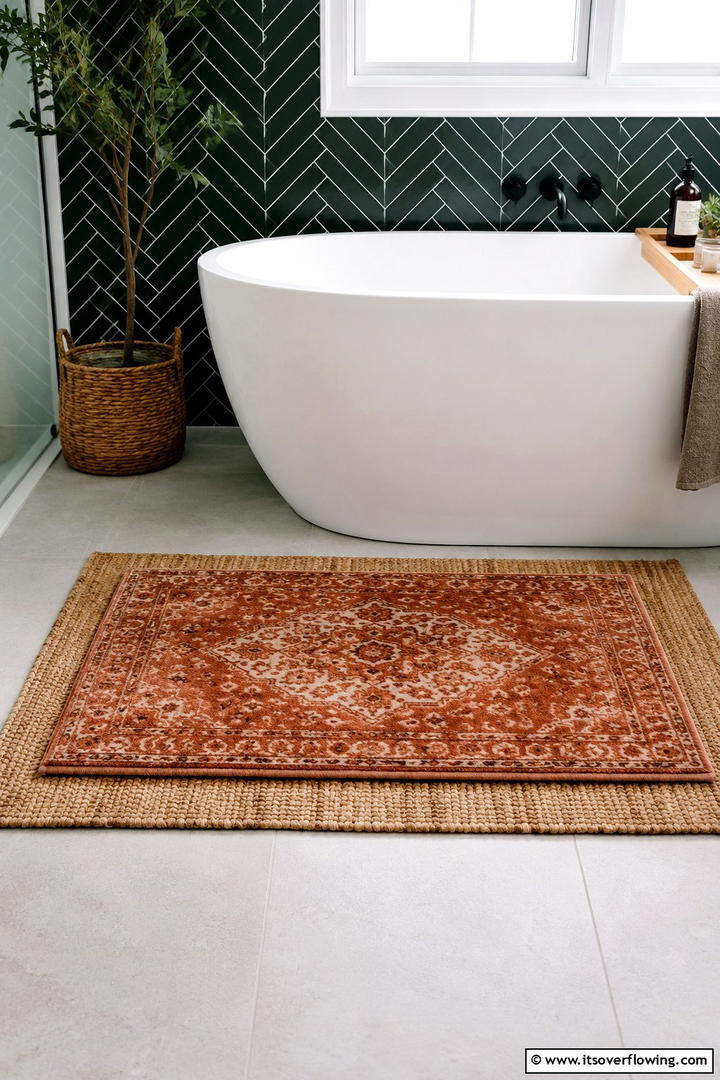 Warm Towel Color Palette - 50 Fall Bathroom Decor Ideas Roundup- Timeless Tips