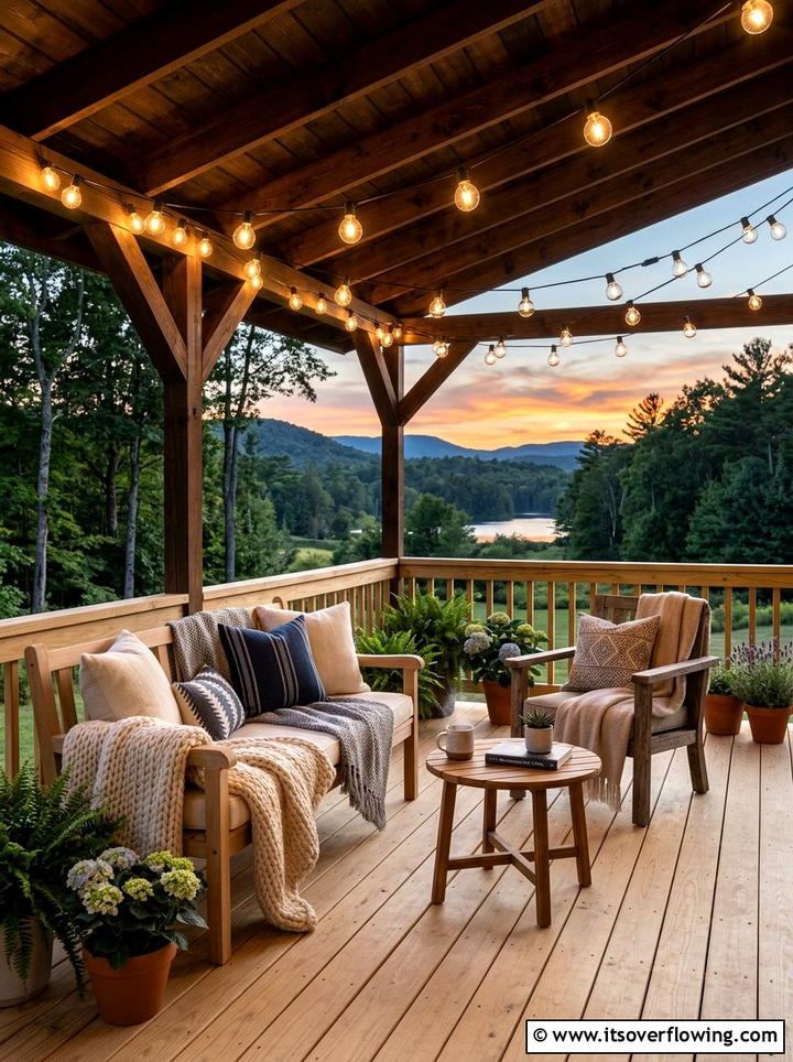 Warm White String Lights For Porch - 25 front porch ideas with string lights