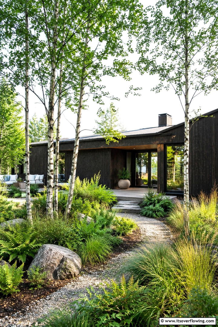 Warm Wooden Cladding - 30 Scandinavian House Exterior Ideas for Modern Homes