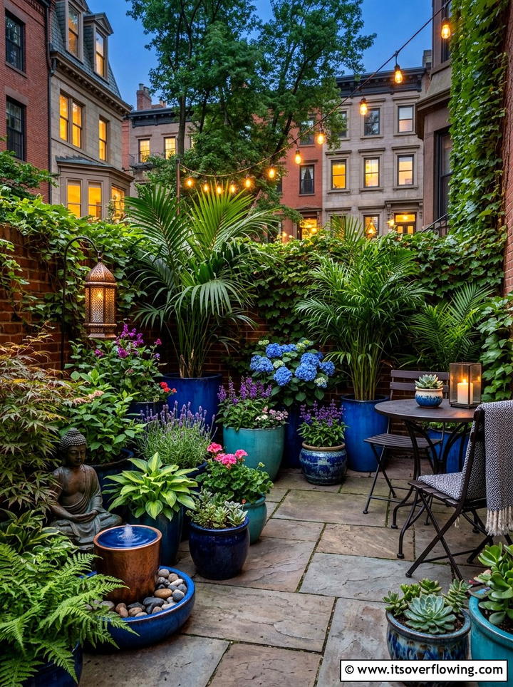 Water Bowl - 25 garden ideas for meditation
