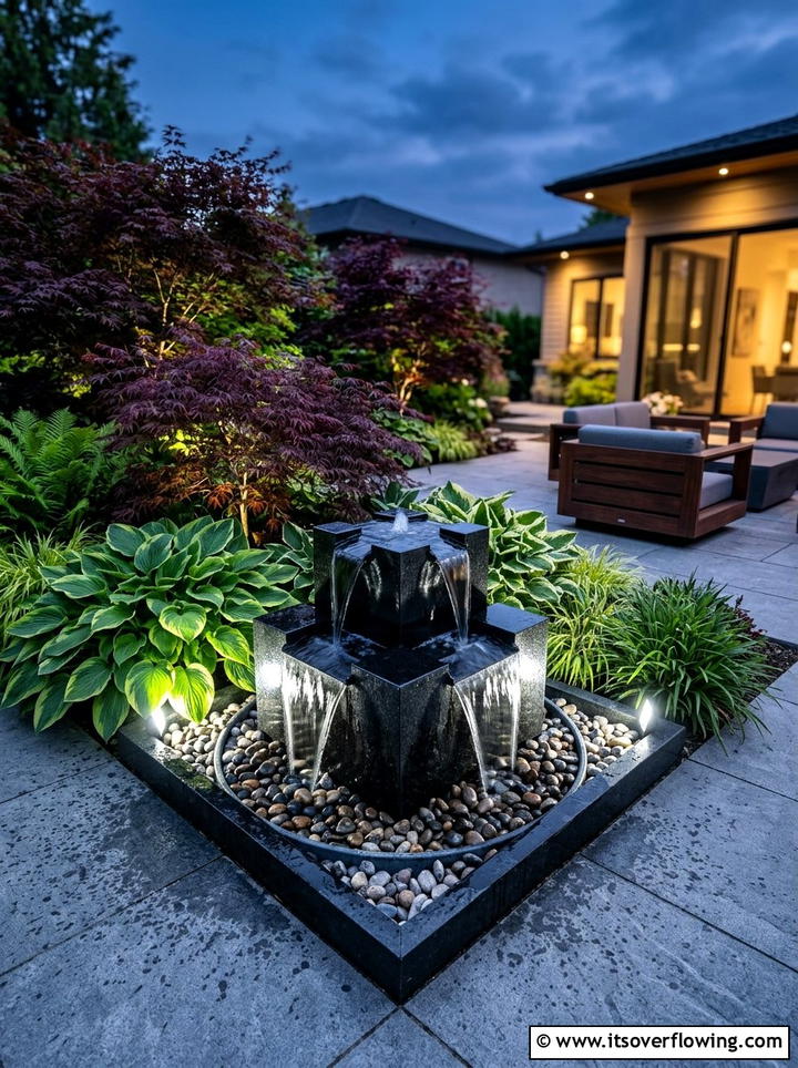 Water Feature - 25 creative garden ideas