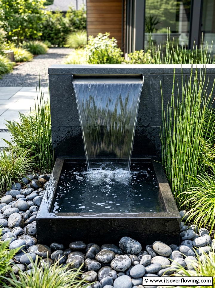 Water Feature - 25 garden design ideas with texture