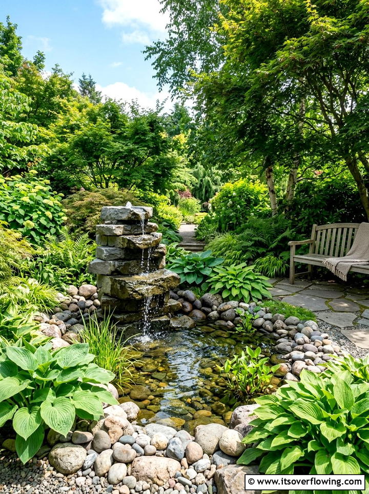Water Feature - 25 garden ideas for summer
