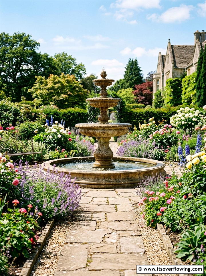 Water Fountain - 25 backyard ideas for relaxing