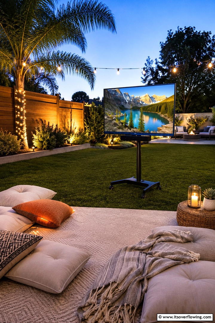 Water Resistant Screen Wonders - 30 Outdoor TV Ideas for Entertainment Under the Sky