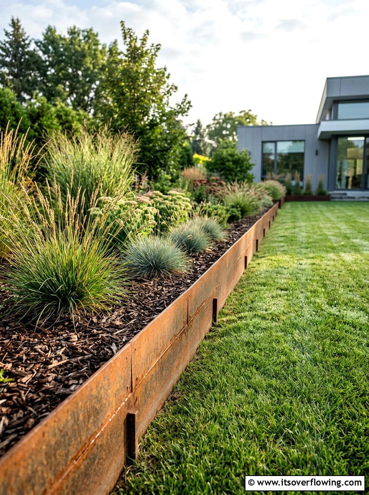 Wattle Garden Border Weave - 25 cheap garden ideas with edging