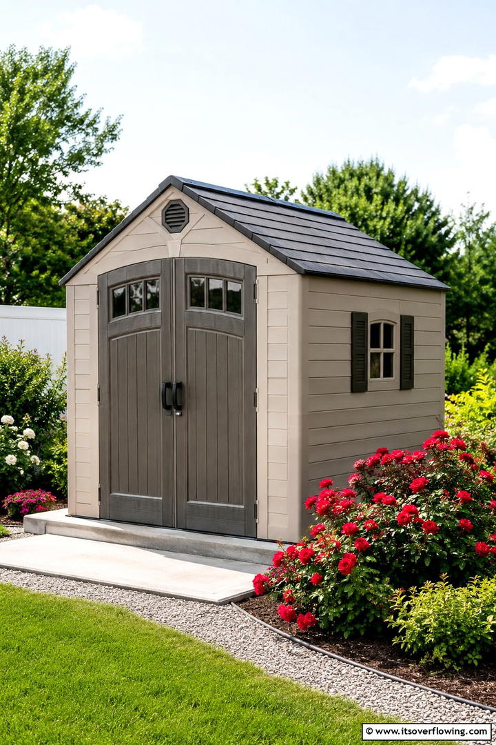 Weather Resistant Storage Sheds - 30 Practical Outdoor Storage Ideas for a Tidy Yard