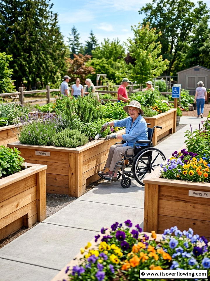 Wheelchair accessible garden beds - 25 garden ideas with raised beds