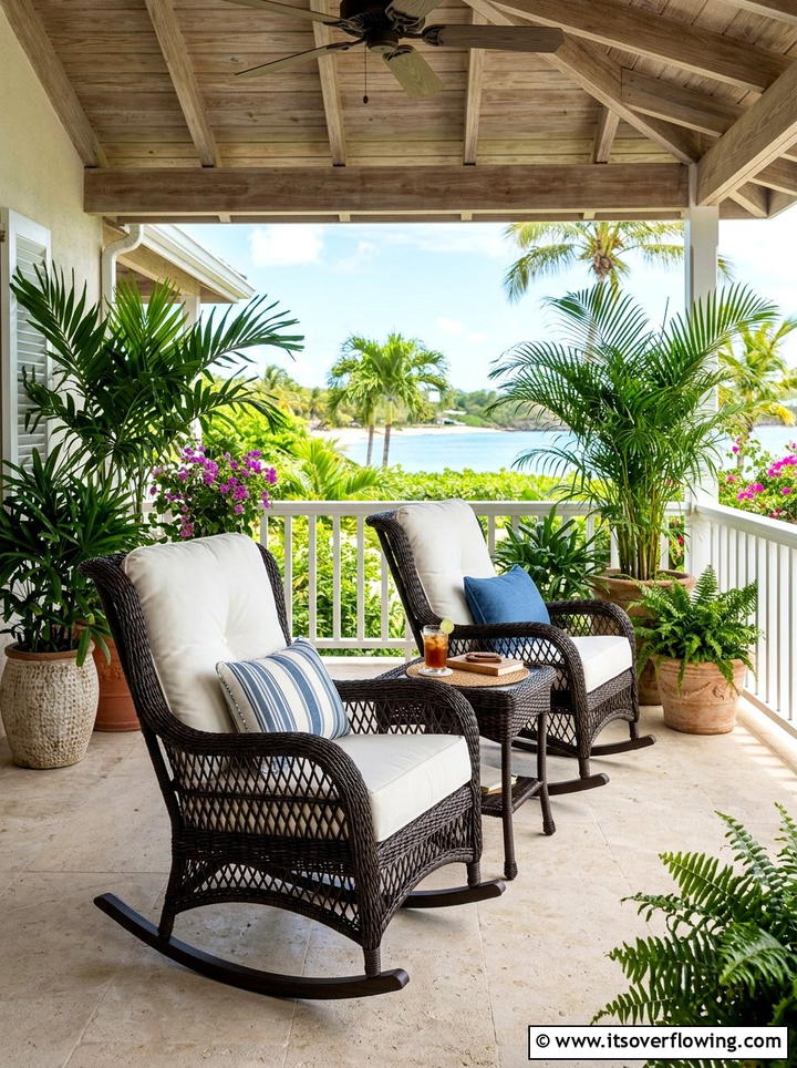 Wicker Rocking Chair Porch - 25 front porch decor ideas with rocking chairs