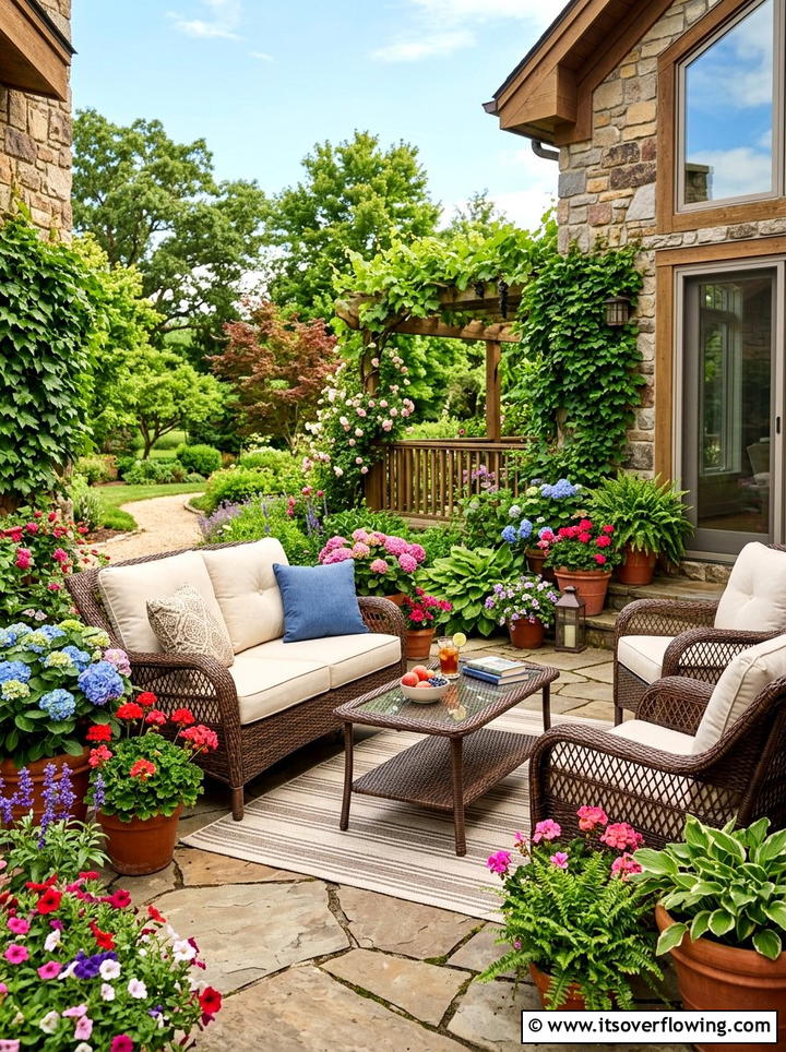 Wicker porch furniture - 25 front porch decor ideas for summer