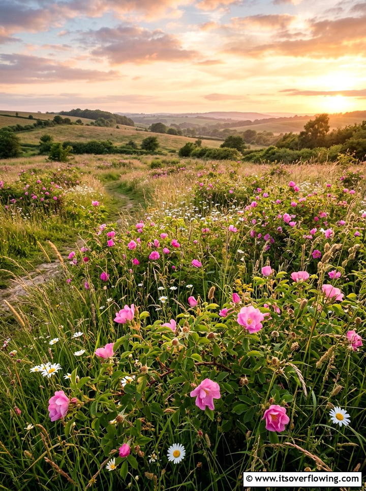 Wild Rose Meadow - 25 garden ideas with roses