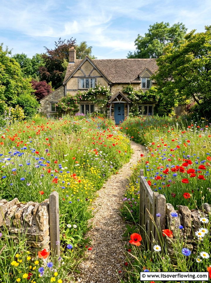 Wildflower Front Garden - 25 garden design ideas for front gardens