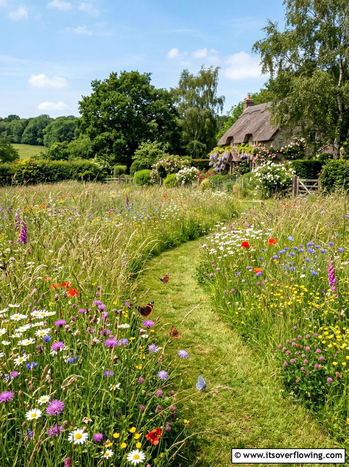 Wildflower Meadow - 25 garden design ideas for cottage gardens