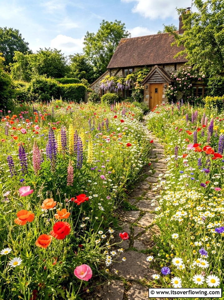Wildflower Meadow Front Yard - 25 garden ideas for front yards
