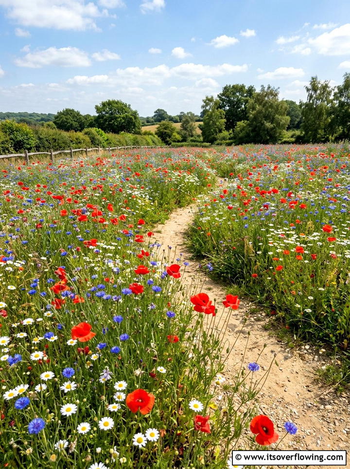 Wildflower Meadow Garden - 25 garden ideas for sandy soil