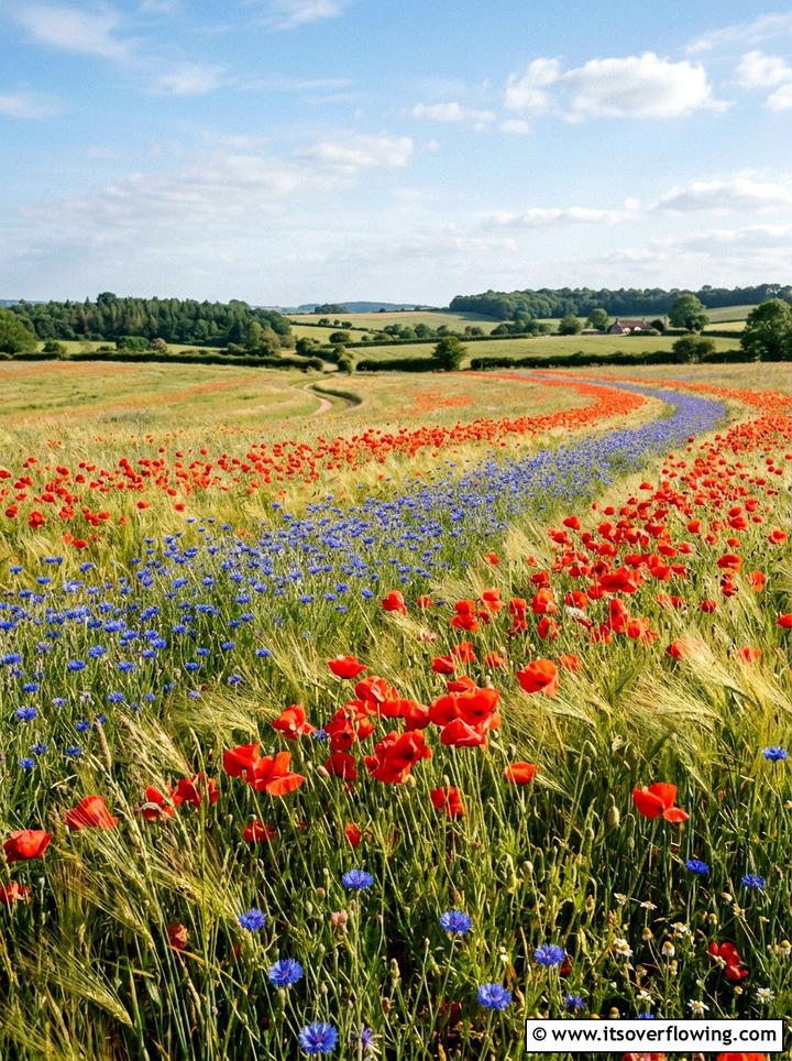 Wildflower Meadow Patch - 25 garden design ideas with repetition