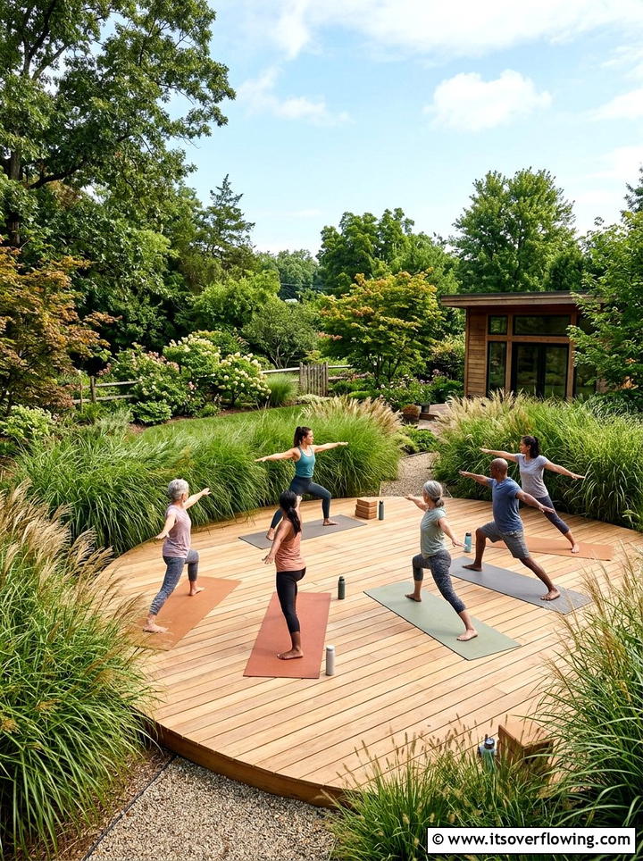 Wildflower Meadow Sanctuary - 25 creative garden ideas with meditation corners