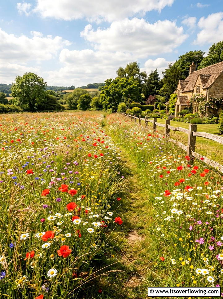 Wildflower Meadow - 25 backyard ideas for low upkeep