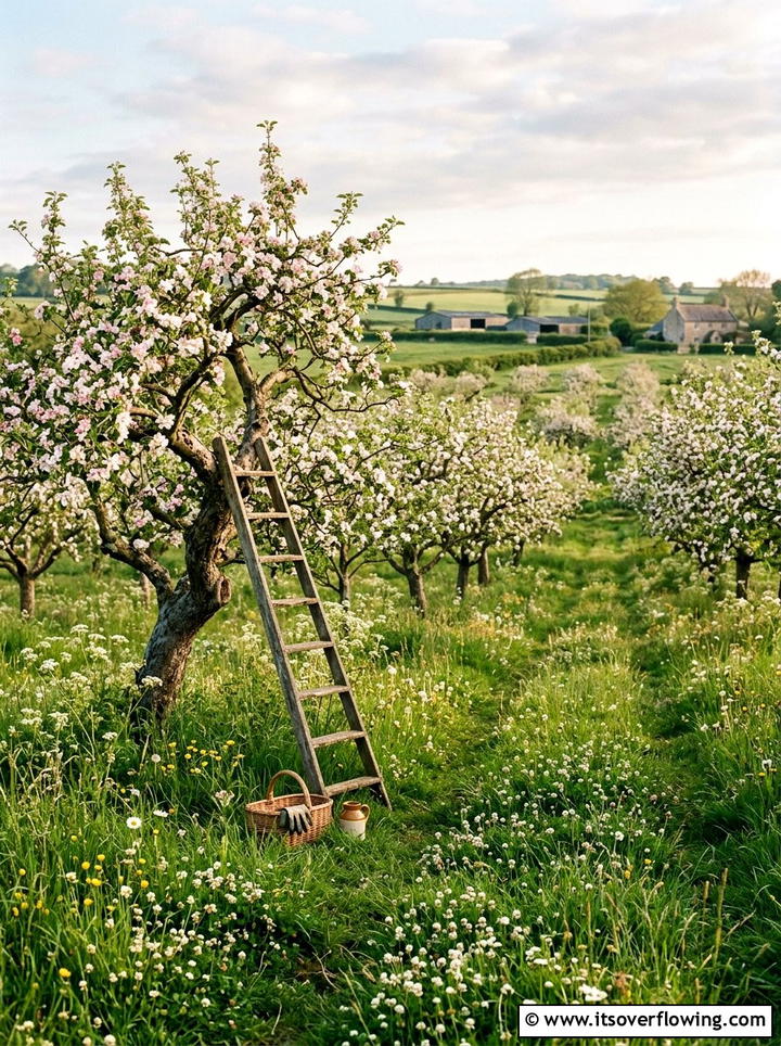Wildflower Orchard Grassland - 25 garden ideas with wildflowers